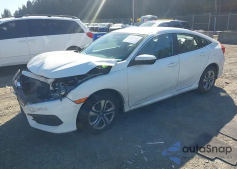 2016 Honda Civic Lx z USA, uszkodzony, nr VIN 2HGFC2F50GH550080